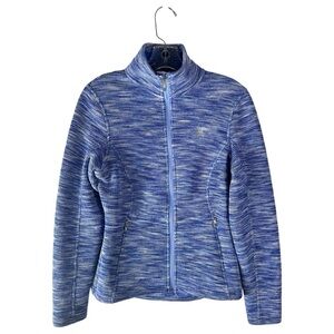 Spyder Sweater Jacket Core Full Zip Blue Size Small